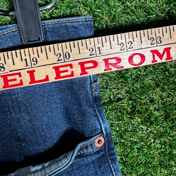 Lucky Brand Mens Jeans 40x34 Dark Wash Straight Leg Denim Blue Pants - Picture 5 of 5